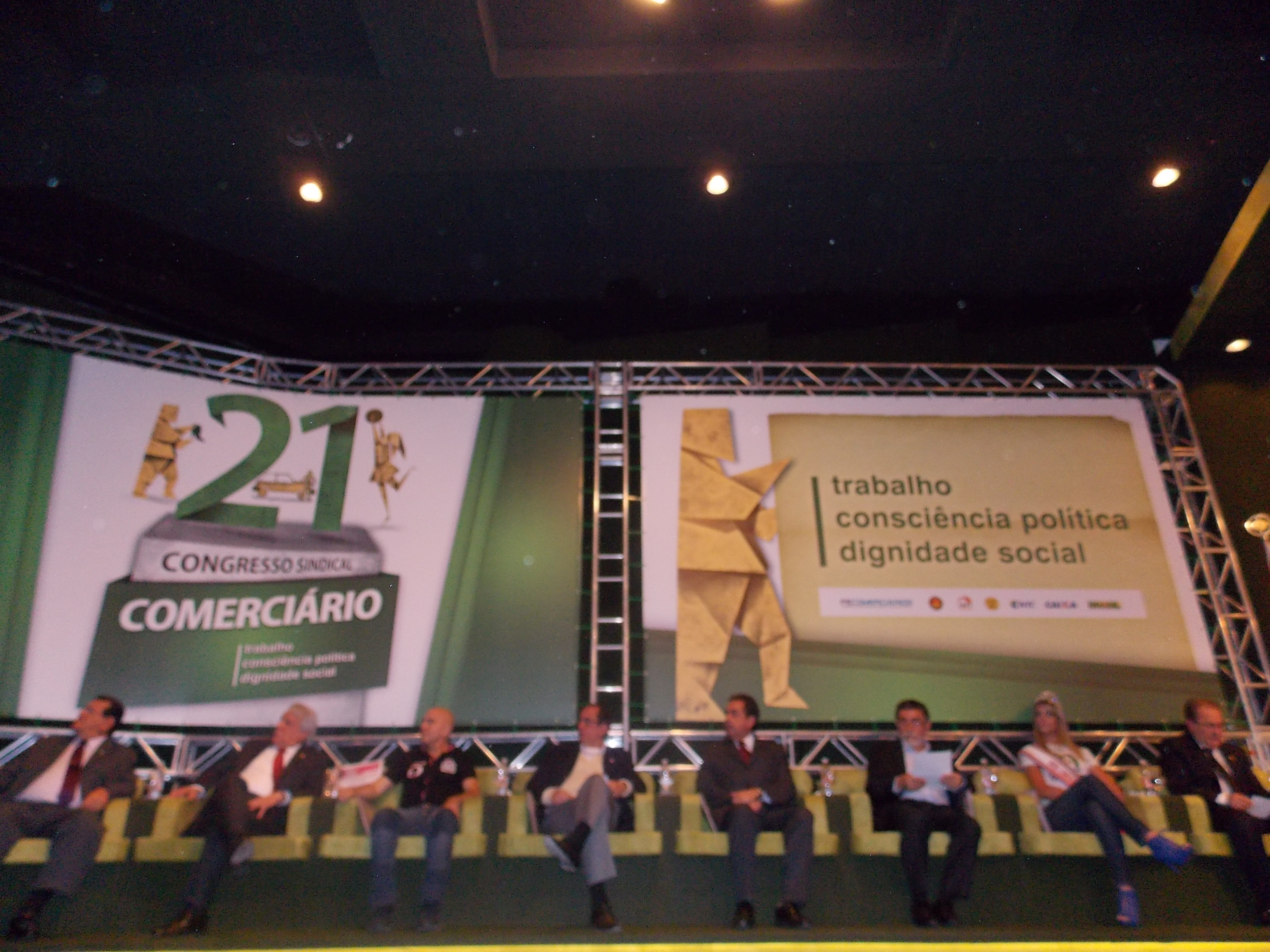 Participação 21º Congresso Sindical Comerciário do Estado de São Paulo