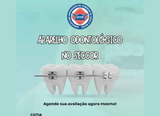 APARELHO ODONTOLÓGICO NO SECCOR