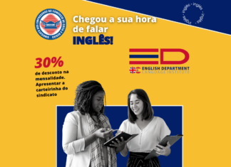 APRENDA INGLÊS COM 30% DE DESCONTO!