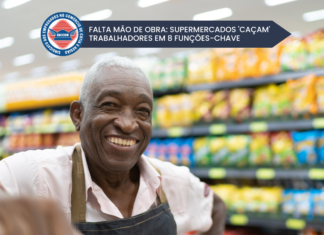 Falta mão de obra: supermercados ‘caçam’ trabalhadores em 8 funções-chave