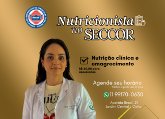 NUTRICIONISTA NO SECCOR DE COTIA