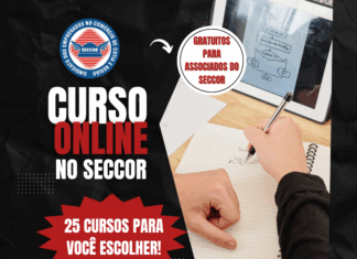 25 CURSOS GRATUITOS, PARA ASSOCIADOS DO SECCOR
