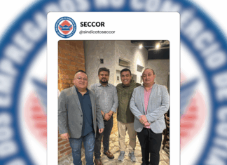 O presidente do SECCOR, Cristiano Melo, marcou presença na reeleição do presidente do Sincomerciários de Itapetininga, Marcelo Meira.